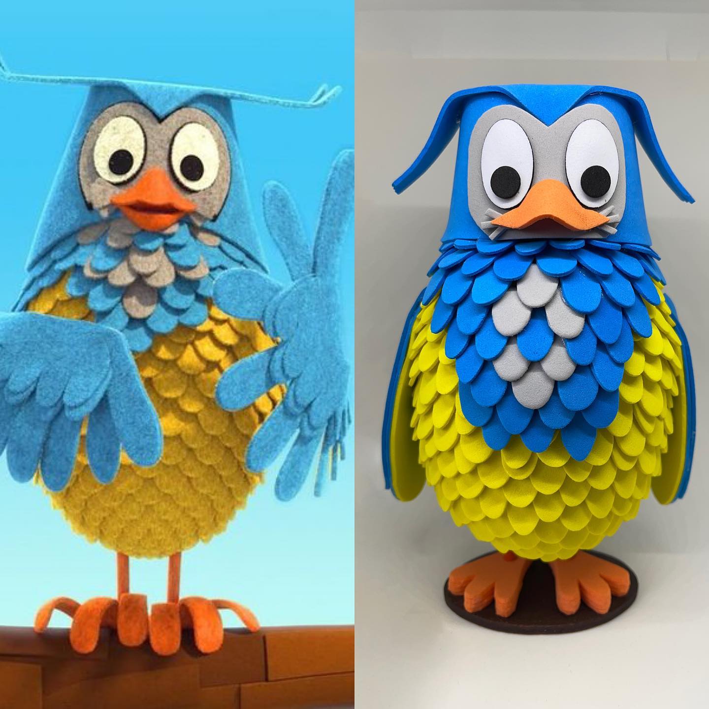 Meneer de Uil — making of 14