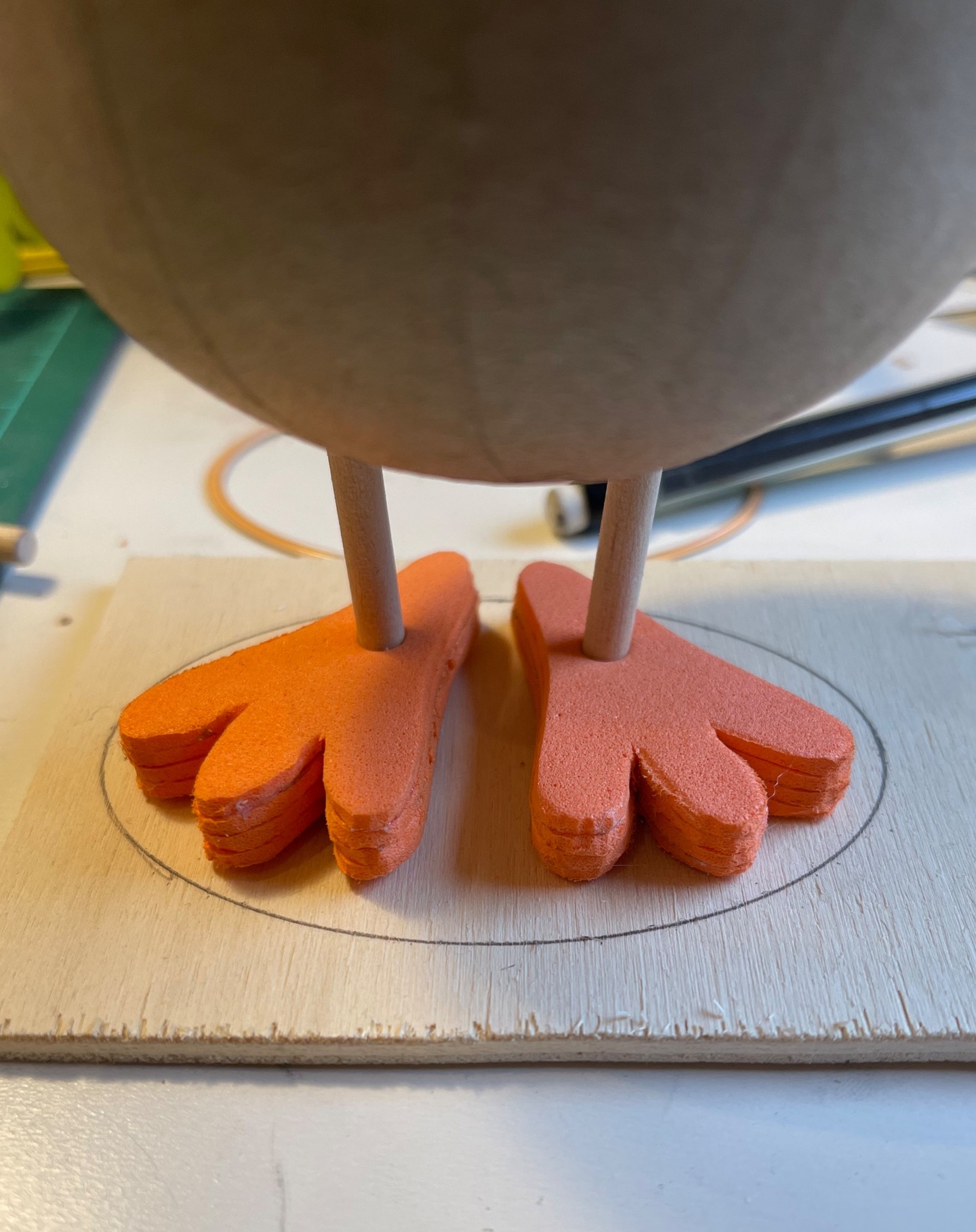 Meneer de Uil — making of 4