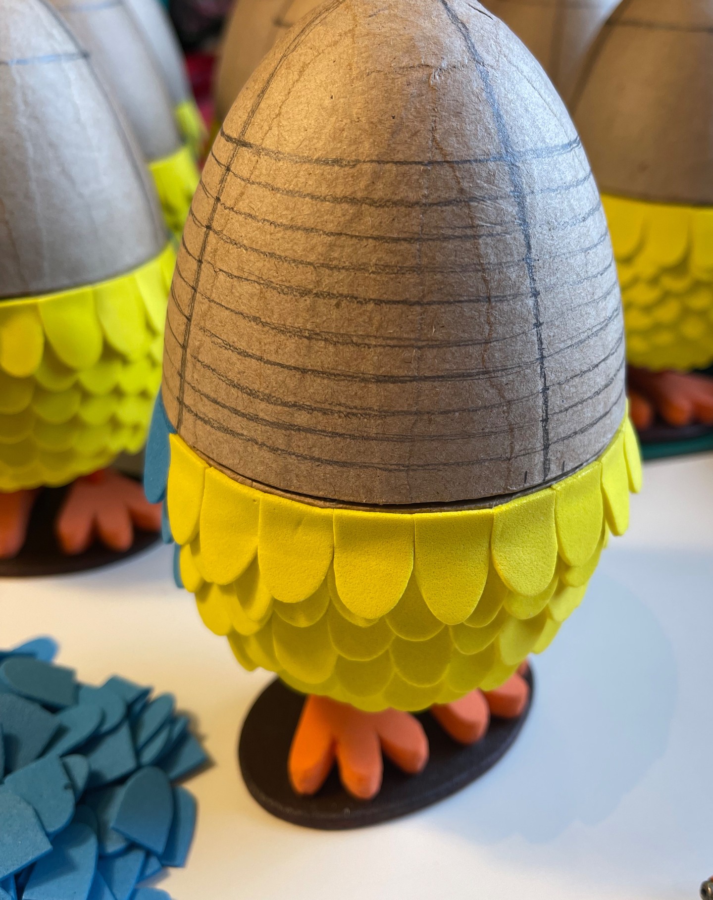 Meneer de Uil — making of 6