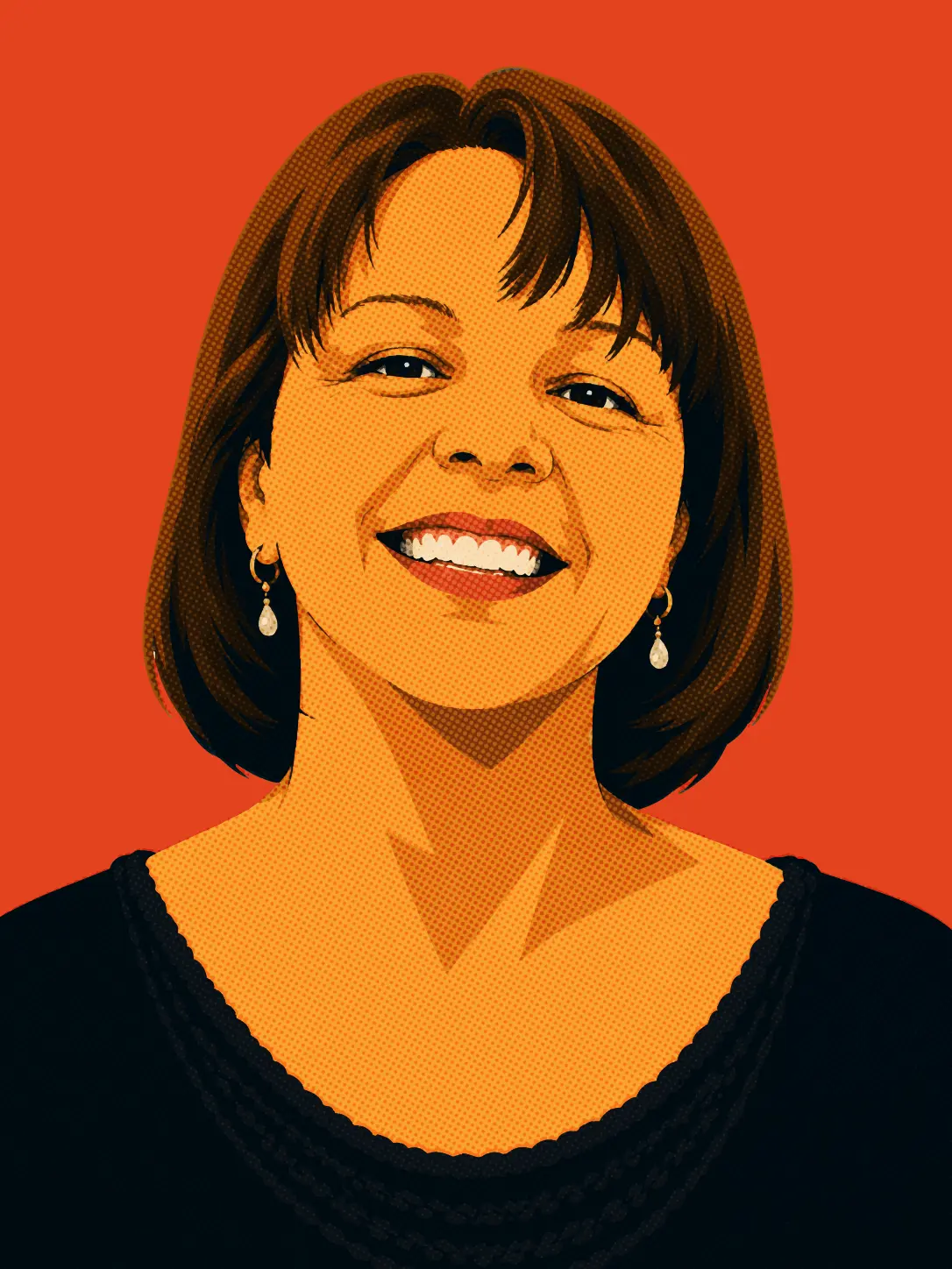 Portret van Iris